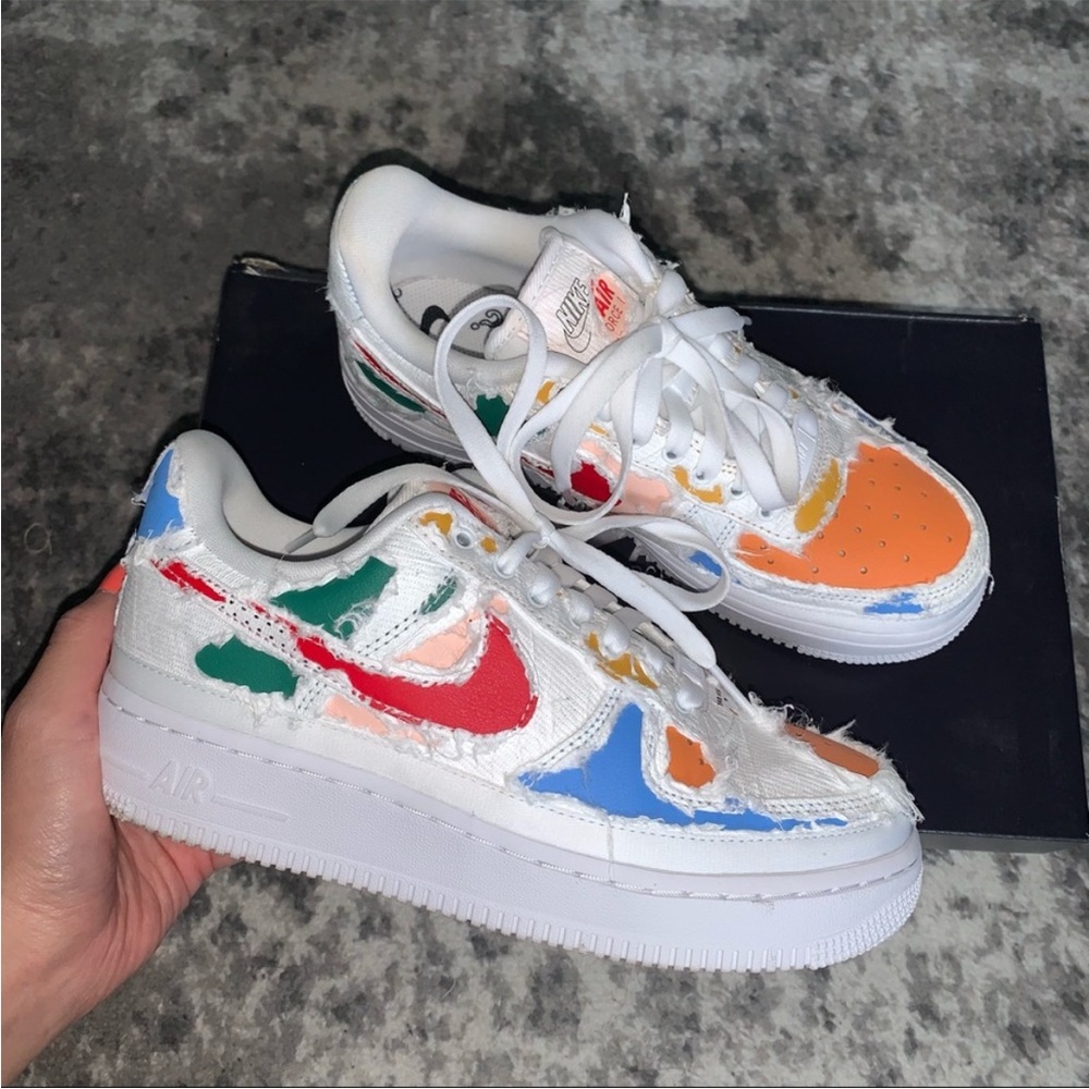Nike Women's Multicolor Air Force 1 Shoes